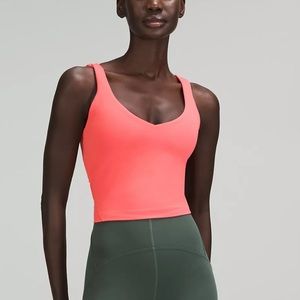 Lululemon Align tanktop in Raspberry cream size 6